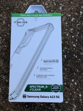 Spectrum_R Clear Case for Samsung Galaxy A23 5G - Clear